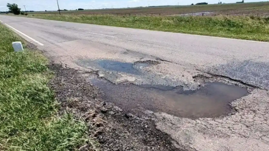 La Justicia ordenó a Nación reparar un tramo clave de la Ruta 11 por su grave deterioro