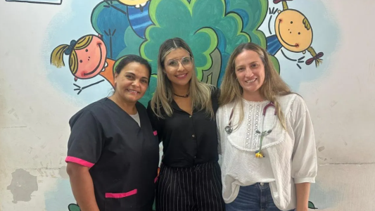 Nacimiento inesperado en barrio El Pozo: improvisaron una sala de parto