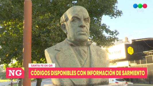 Santa Fe suma códigos QR sobre Sarmiento en espacios públicos