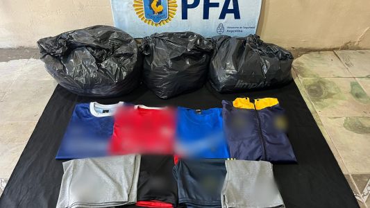 Secuestran ropa falsificada por $18 millones en operativos en Santa Fe