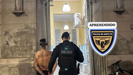 Un hombre fue aprehendido por agresión en la vía pública