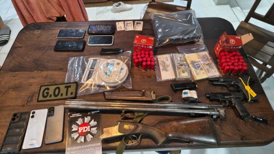 Megaoperativo en Santa Fe: 33 allanamientos, 12 detenidos y secuestros clave