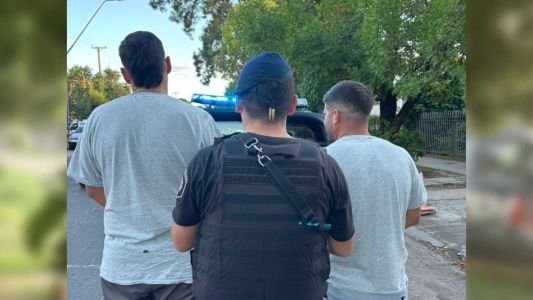 Dos detenidos tras denuncia de vecinos por disparos de arma de fuego