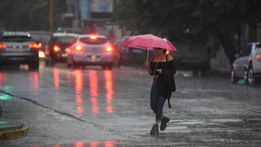 Alerta meteorológico para toda la jornada en la ciudad de Santa Fe