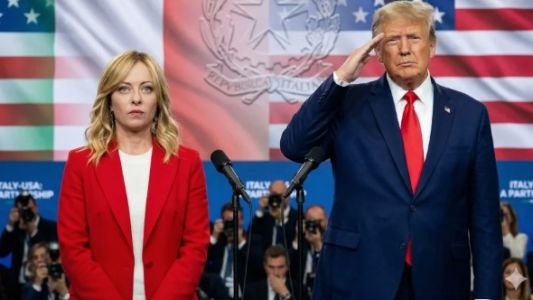 Meloni calificó de “inaceptables” las críticas de Trump al papa León XIV