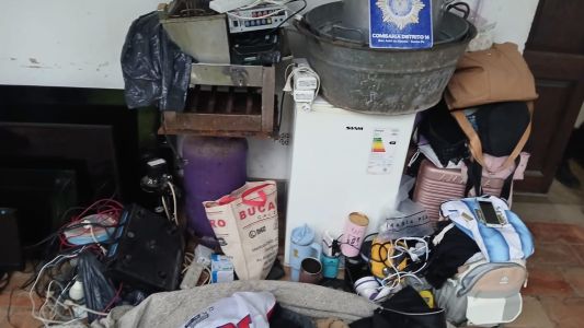 Detuvieron a una pareja tras robar en una casa de San José del Rincón