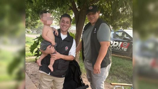 Reconquista: efectivos de la PDI le salvaron la vida a un bebé