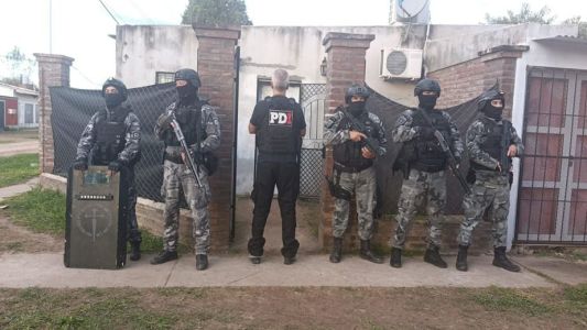 Siete personas detenidas en seis allanamientos por microtráfico en Recreo