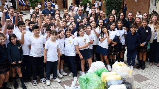 Eco Escuelas 2026: comenzó el pesaje de materiales reciclables en las instituciones de la ciudad