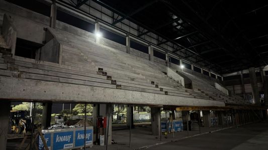 Acelera la construcción del Estadio Multipropósito del CARD para los Juegos Suramericanos