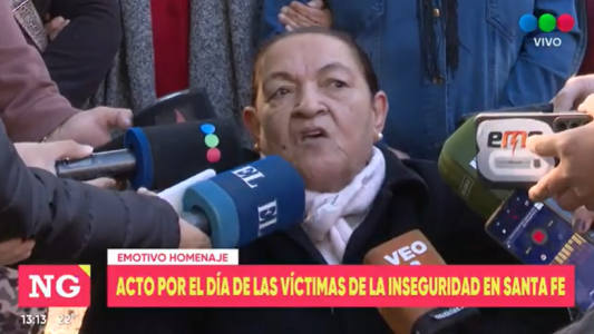 Familiares de víctimas de la inseguridad se manifestaron frente a Tribunales