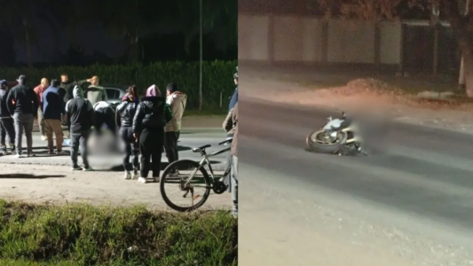Trágico: un motociclista de 48 años murió tras un choque múltiple en Cabaña Leiva