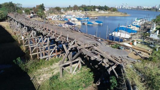 Proponen desmantelar el Puente Palito por riesgo de derrumbe