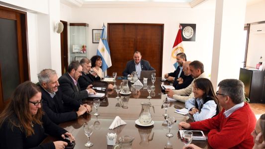 Poletti se reunió con autoridades de la UNL para seguir una agenda de trabajo