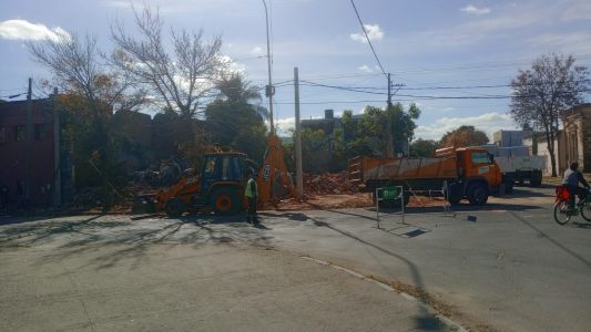Búnker narco: ¿cómo fue la demolición de la casona de barrio Sur?