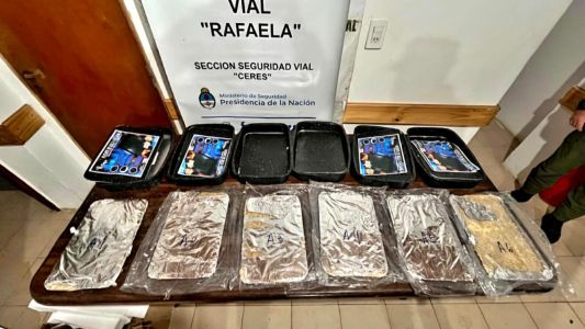 Secuestraron droga en la Ruta Nacional N° 34 en cercanías a Rafaela