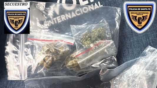 Secustraron marihuana y una balanza de precisión en pleno centro de la ciudad