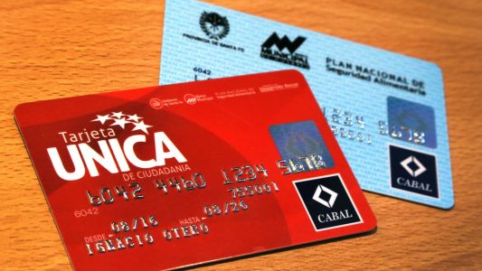 Se acreditan los fondos de la Tarjeta Única de Ciudadanía