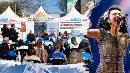 AMSAFE organiza un festival provincial en Santa Fe en defensa de la educación pública