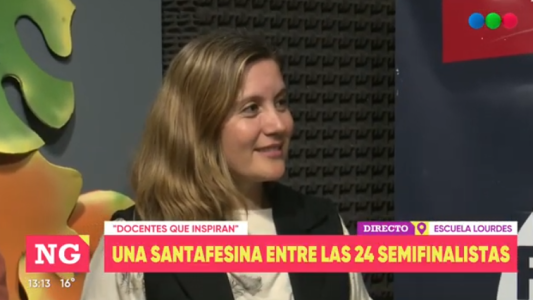 Docentes que Inspiran: una maestra santafesina es semifinalista del certamen