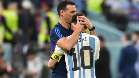 Scaloni dijo que Messi será el mejor "hasta que él quiera"