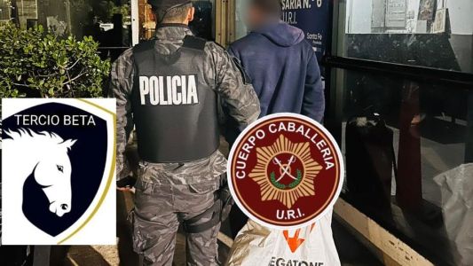 Detenido por robar picaportes y cerraduras en Avenida Facundo Zuviría