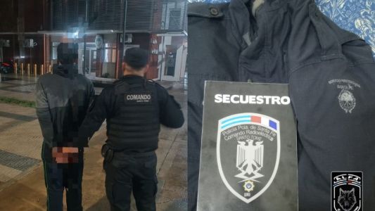 Demoraron a un joven de 24 años por vestir una campera de la Policía