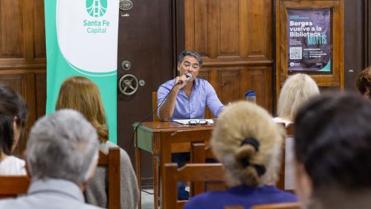 La Biblioteca Muttis homenajea a Borges a 40 años de su muerte con una conferencia especial