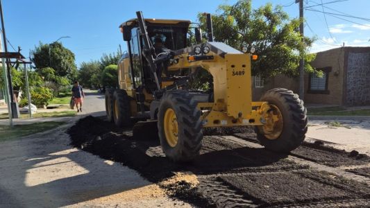 Barrio Los Hornos: las obras municipales alcanzan el 85% de avance tras su reactivación