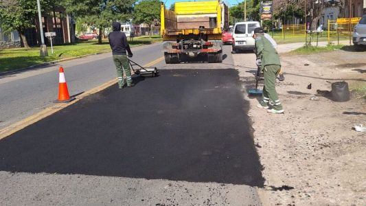 Bacheo: cronograma de trabajos previstos para este martes en la ciudad de Santa Fe