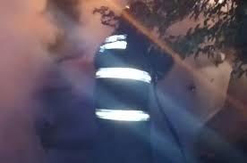 Se incendió una vivienda en barrio Santa Rosa de Lima