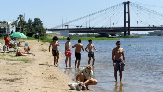 Domingo a puro sol y calor en la ciudad de Santa Fe y región