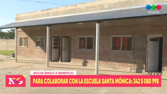 La Escuela Santa Mónica organiza un bingo solidario para mejorar su edificio