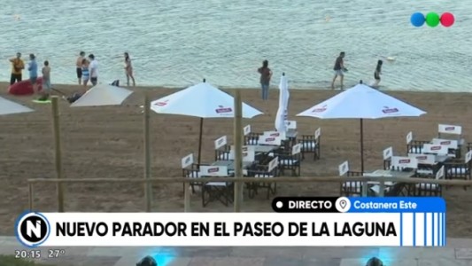 Un nuevo parador revitaliza el Paseo de la Laguna en la costanera santafesina