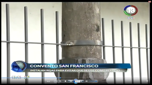 SEGURIDAD PARA EL CONVENTO SAN FRANCISCO