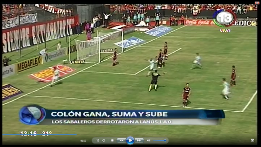 TAPA DEPORTIVA, PERDIÓ UNIÓN Y GANÓ COLÓN