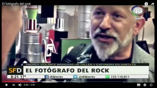 El fotógrafo del rock