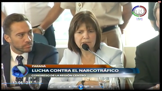 PARANA CONGRESO CONTRA EL NARCOTRAFICO