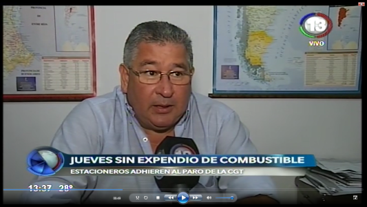 PARO DE ESTACIONEROS