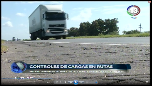 CONTROLES DE CARGAS EN RUTAS