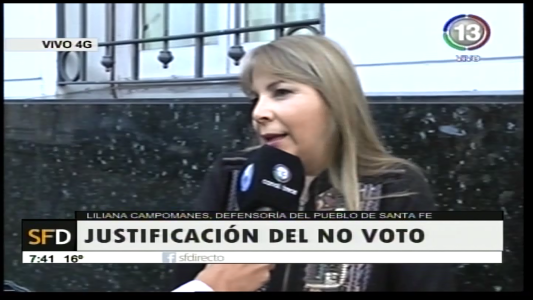 JUSTIFICACIÓN DEL NO VOTO
