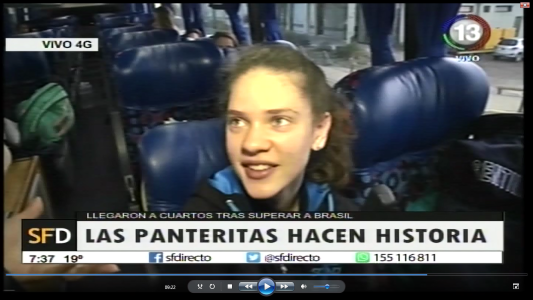 LAS PANTERITAS EN CUARTOS DE FINAL