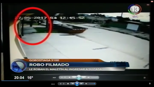 ROBO FILMADO
