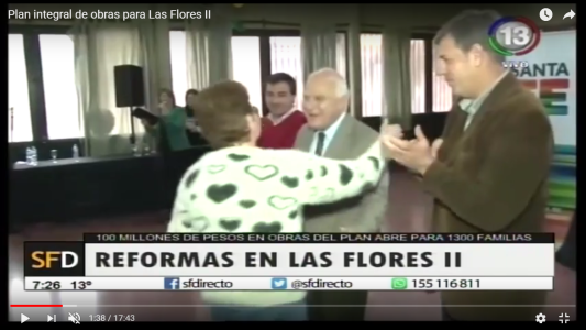 Plan integral de obras para Las Flores II