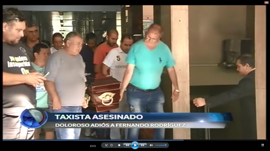 INHUMARON EL CUERPO DEL TRABAJADOR ASESINADO