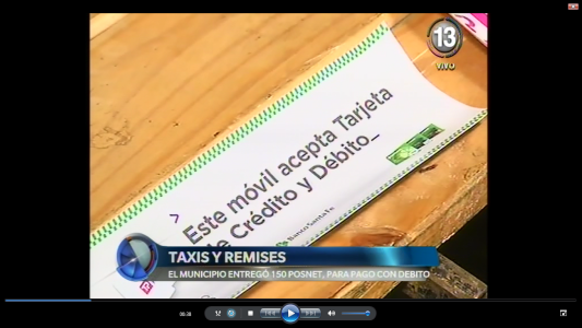 TAXIS Y REMISES CON POSNET