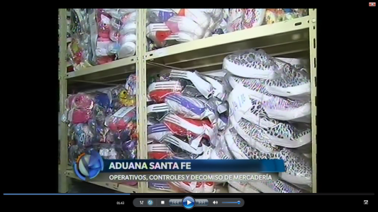 MERCADERIA EN ADUANA SANTA FE