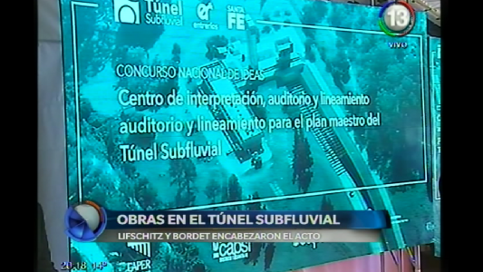 OBRAS EN EL TÚNEL SUBFLUVIAL