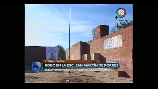 ROBO EN LA ESCUELA DE Bº LAS LOMAS