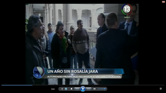 UN AÑO SIN ROSALÍA JARA